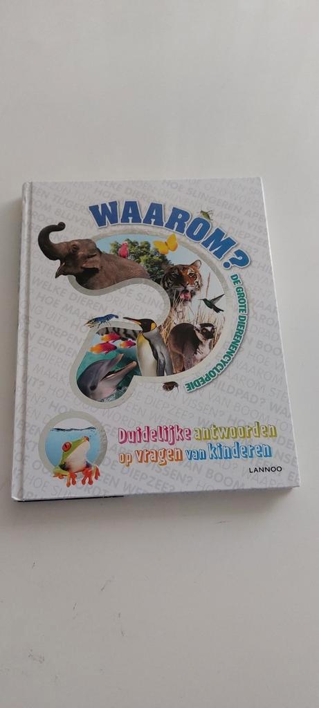Derek Harvey - Waarom? de grote dierenencyclopedie, Boeken, Kinderboeken | Jeugd | onder 10 jaar, Zo goed als nieuw, Non-fictie