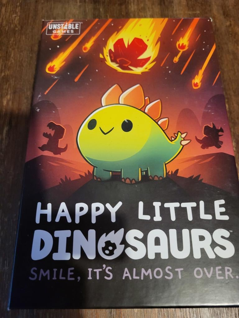 Happy Little Dinosaurs Bordspel, Drie of vier spelers, Ophalen of Verzenden, Nieuw, Unstable Games