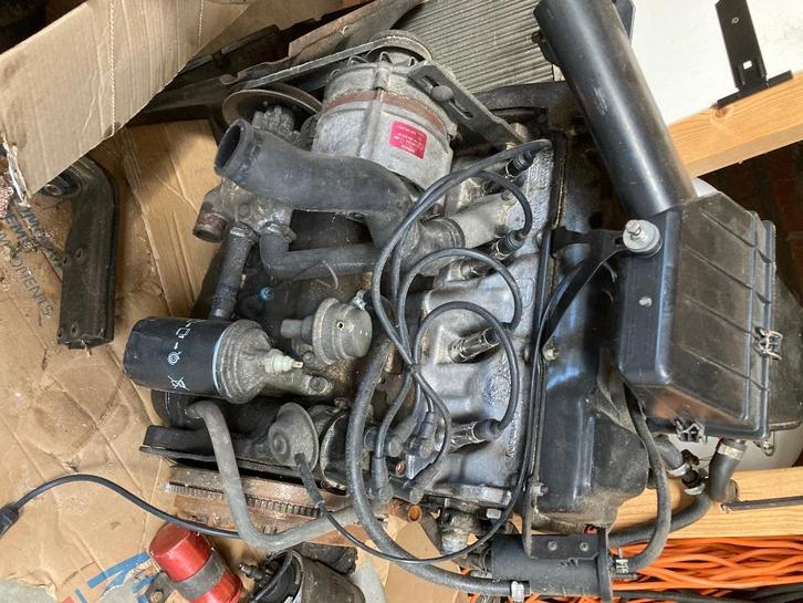 Motor 1.6 versnellingsbak VW Golf Mk1 Weber Carburateur, Auto-onderdelen, Motor en Toebehoren, Volkswagen, Gebruikt, Ophalen