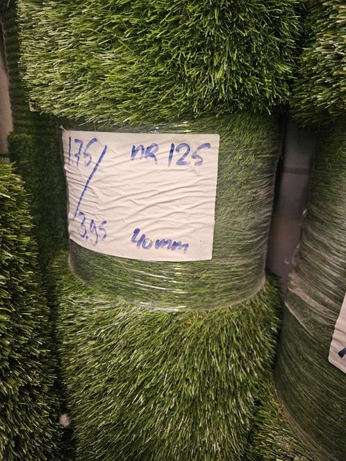Kunstgras coupon 40mm 1.75 x 3.95 nu maar €60,-, Tuin en Terras, Gras en Kunstgras, Nieuw, 20 m² of meer, Ophalen of Verzenden