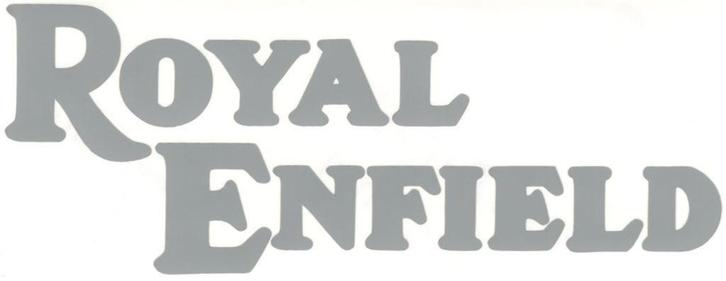 Royal Enfield sticker #10, Motoren, Accessoires | Stickers, Verzenden