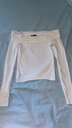 Witte off-shoulder top FB Sister maat S, Wit, Nieuw, Ophalen of Verzenden, Lange mouw