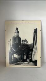 Breedesteeg, Grote kerk in Vlaardingen foto in lijst, Ophalen of Verzenden