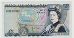 18-1230 Engeland 5 pond ND, Postzegels en Munten, Bankbiljetten | Europa | Niet-Eurobiljetten, Los biljet, Overige landen, Verzenden