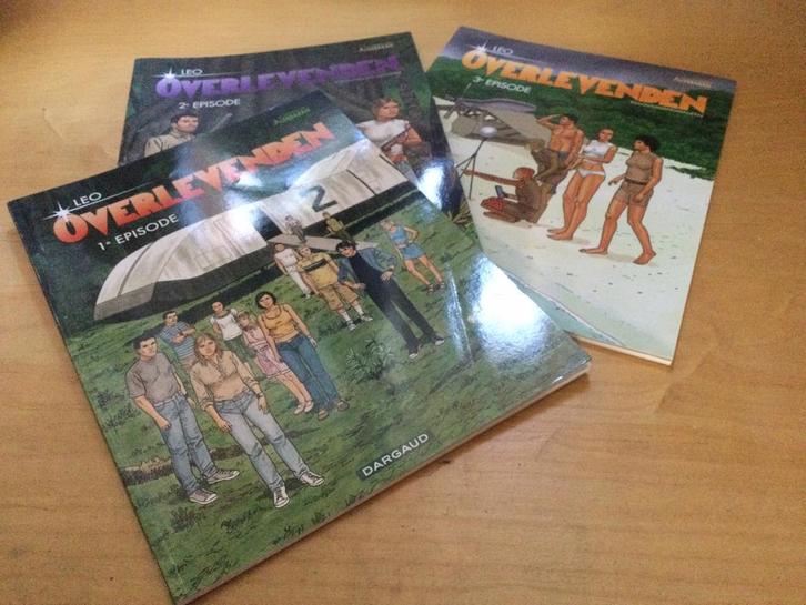 Overlevenden Leo Kwantumanomalieën 1-3 sc Aldebaran strip, Boeken, Stripboeken, Gelezen, Eén stripboek, Ophalen of Verzenden