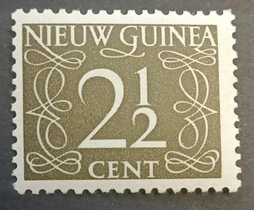 NL Nieuw Guinea; 1950; Cijfer; 2,5C; Ongestempeld, Postzegels en Munten, Postzegels | Nederlands-Indië en Nieuw-Guinea, Postfris