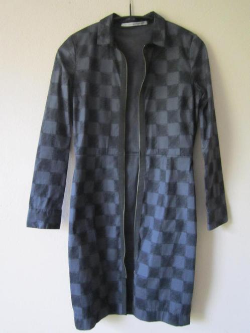 Leuk!... Cora Kemperman jurk maat 36., Kleding | Dames, Jurken, Zo goed als nieuw, Maat 36 (S), Zwart, Onder de knie, Verzenden