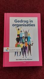 Ella Wijsman - Gedrag in organisaties, Boeken, Studieboeken en Cursussen, Nieuw, Ella Wijsman; Gert Alblas, Ophalen of Verzenden