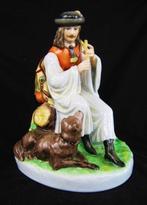 Zsolnay - Fluitspelende Hongaarse herder met hond (3073), Ophalen, Zo goed als nieuw, Mens