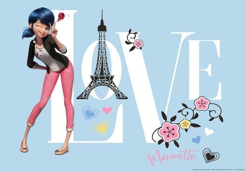 Miraculous fotobehang Marinette, Ladybug, *Muurdeco4kids, Kinderen en Baby's, Kinderkamer | Inrichting en Decoratie, Nieuw, Wanddecoratie