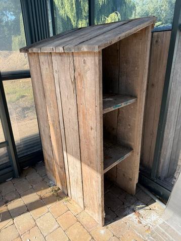 Steigerhouten houthok / tuinkast beschikbaar voor biedingen