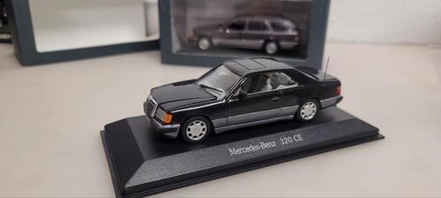 Minichamps Mercedes 320 CE  coupe S124, Hobby en Vrije tijd, Modelauto's | 1:43, Zo goed als nieuw, Auto, MiniChamps, Ophalen of Verzenden