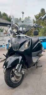 Scooter zwart, Ophalen, Gebruikt, Benzine, Overige modellen