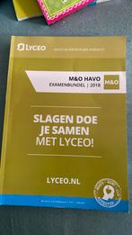M&O havo examenbundel, Computers en Software, Antivirus- en Beveiligingssoftware, Ophalen of Verzenden, Zo goed als nieuw