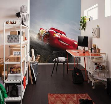 Disney Cars Vlies Behang McQueen - 200x250 - Gratis Verzendi beschikbaar voor biedingen