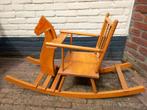 Hobbelpaard - hout (Vintage), Ophalen, Gebruikt