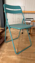 Ikea gietijzeren stoel blauw / groen, Ophalen of Verzenden, Nieuw