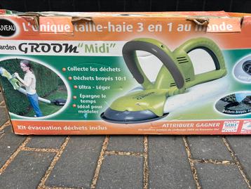 Buxus heggenschaar met opvangbak beschikbaar voor biedingen
