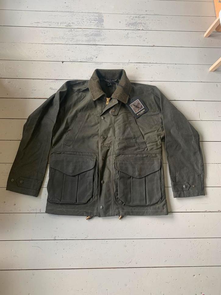 Nieuwe filson tin cloth field jacket maat s, Kleding | Heren, Jassen | Winter, Nieuw, Zwart, Ophalen of Verzenden