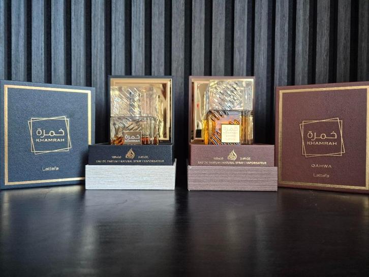 Lattafa decants, Sieraden, Tassen en Uiterlijk, Uiterlijk | Parfum, Zo goed als nieuw, Verzenden