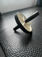 Buikspierwiel - Perfect voor thuis trainen!, Sport en Fitness, Fitnessmaterialen, Ophalen, Gebruikt, Buik, Buikspierwiel