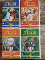 Floris - R. Hauer/J. Bergman/P.Verhoeven 4VHS NWST./ORIG., Alle leeftijden, Ophalen of Verzenden, Zo goed als nieuw, Tv-serie of Tv-programma
