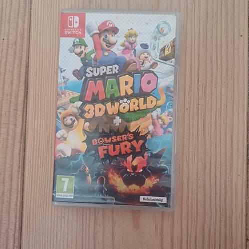 Super Mario 3D World + Bowser's Fury, Spelcomputers en Games, Games | Nintendo Switch, Zo goed als nieuw, Overige genres, 3 spelers of meer