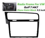 Mib radio frame omlijsting voor vw golf 7 9,2 inch, ., Nieuw, Ophalen of Verzenden, .