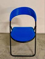 Memphis style Studio GP – klapstoel  – Italy 1980s, Huis en Inrichting, Stoelen, Ophalen, Kunststof, Zwart, Zo goed als nieuw