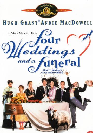 Four Weddings And A Funeral - Mike Newell ( MGM ) beschikbaar voor biedingen