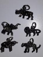 Bedeltjes big five olifant luipaard buffel leeuw neushoorn, Overige merken, Ophalen of Verzenden, Zo goed als nieuw, 4 bedels of meer