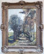 Willem Alexander Knip (1883-1967) - Vrouw op wilgenlaan, Ophalen of Verzenden