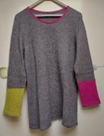 Gudrun Sjoden alpaca wollen trui grijs maat M, Maat 38/40 (M), Ophalen of Verzenden, Grijs, Gedragen