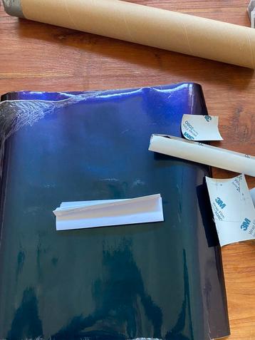 3M Wrap Folie Film 2080 Gloss Flip Deep Space 48x51cm beschikbaar voor biedingen