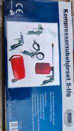 Nieuwe perslucht gereedschapset, Doe-het-zelf en Verbouw, Compressors, 6 tot 10 bar, Nieuw, Ophalen of Verzenden, Minder dan 200 liter/min