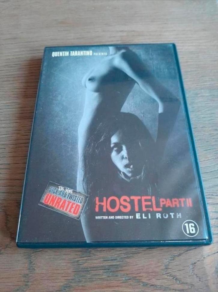 Hostel 2 dvd. Eli Roth. Quentin Tarantino., Cd's en Dvd's, Dvd's | Horror, Zo goed als nieuw, Gore, Vanaf 16 jaar, Ophalen of Verzenden