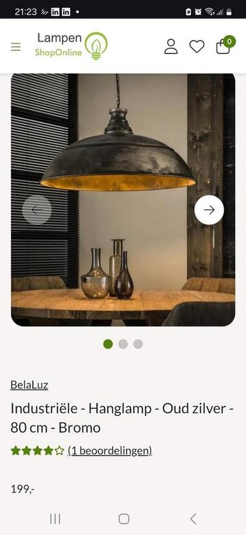 Industiele hanglamp