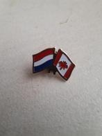 15 Stuks Nieuw Vriendschapsspeld Nederland - Canada 20x15 mm, Ophalen, Nieuw, Speldje of Pin