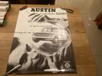 Originele Austin Glider 1100 poster 1969 50x70, Ophalen of Verzenden, Zo goed als nieuw, Overige merken