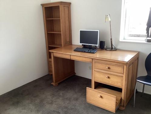 Computerbureau met kast, Huis en Inrichting, Kasten | Computermeubels, Gebruikt, 120 tot 170 cm, 170 cm of meer, 40 tot 80 cm