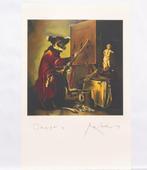 On the originele spieces Rob Scholte, Antiek en Kunst, Kunst | Litho's en Zeefdrukken, Ophalen of Verzenden