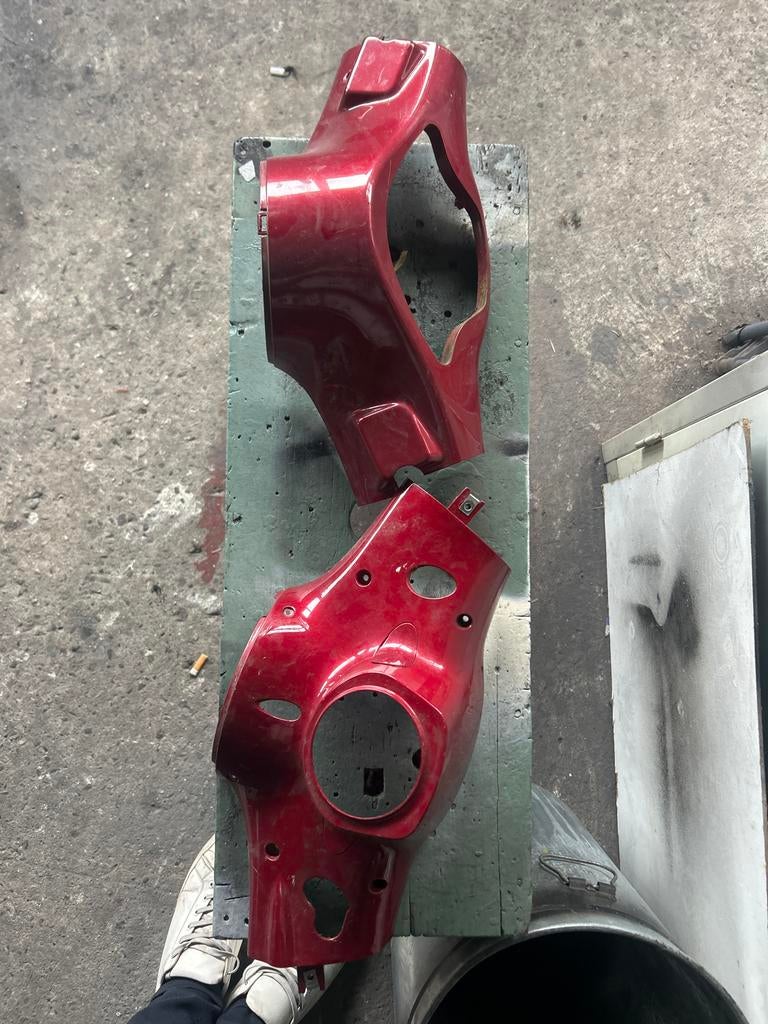 Vespa Primavera Stuurkappen Rood, Ophalen of Verzenden, Gebruikt, Kap, Vespa
