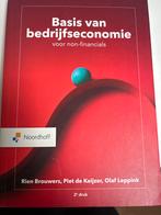 Basis van bedrijfseconomie - Noordhoff, Ophalen of Verzenden, Zo goed als nieuw, MBO
