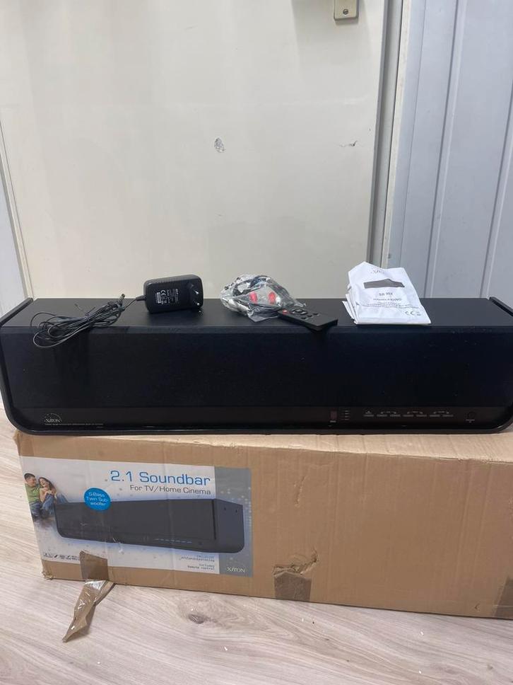 Xion 2.1 Soundbar – NIEUW en ongebruikt (met doos), Audio, Tv en Foto, Soundbars, Nieuw, Ophalen