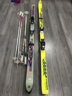 Volkl Ski's met Stokken ski, 160 tot 180 cm, Gebruikt, Carve, Skiën