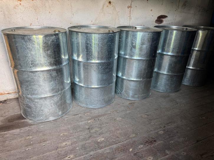 200 liter olievat stookton tuinafval vuurkorf snoeiafval ton, Tuin en Terras, Vuurkorven, Zo goed als nieuw, Ophalen