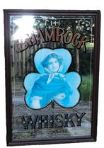 Grote spiegel Shamrock whisky barspiegel pubspiegel 99x70, Verzamelen, Ophalen, Gebruikt, Reclamebord