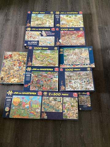 Jan van Haasteren Puzzels - Diverse Aantallen beschikbaar voor biedingen