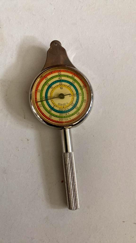 Curvimeter opisometer kaartmeter, Antiek en Kunst, Antiek | Gereedschap en Instrumenten, Ophalen of Verzenden