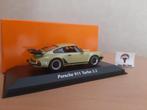 Porsche 911 Turbo 3.3 1977 Oliven-grun van Maxichamps 1:43, Hobby en Vrije tijd, Modelauto's | 1:43, Overige merken, Auto, Nieuw